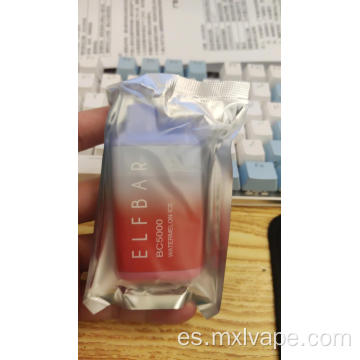 Vapor de vape desechable al por mayor barra de elfo 5000 bocanadas